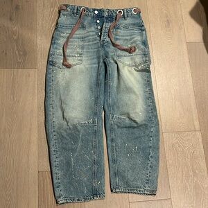 Free people barrel jeans